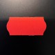 Etiket 26x12 golfrand rood permanent zekerheidsst Td271130145